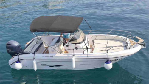 Ranieri Voyager 23S speedboat for rent in Opatija, ideal for day trips
