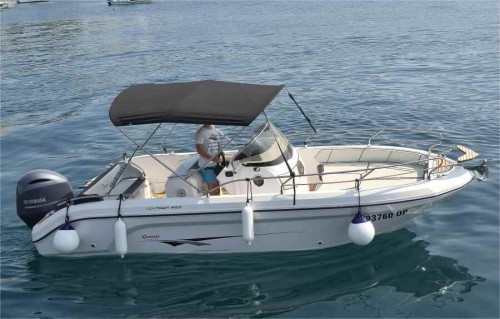 Ranieri Voyager 23S speedboat for rent in Opatija, ideal for day trips